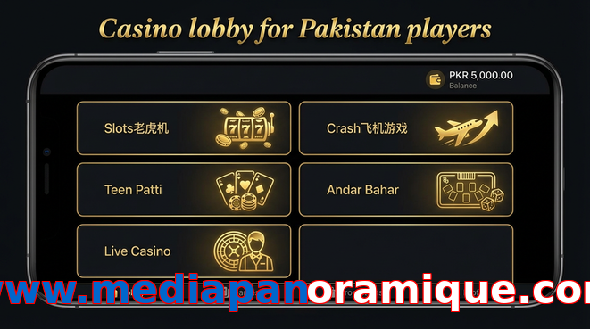 Lobby view of Www.mediapanoramique.com for Pakistan users